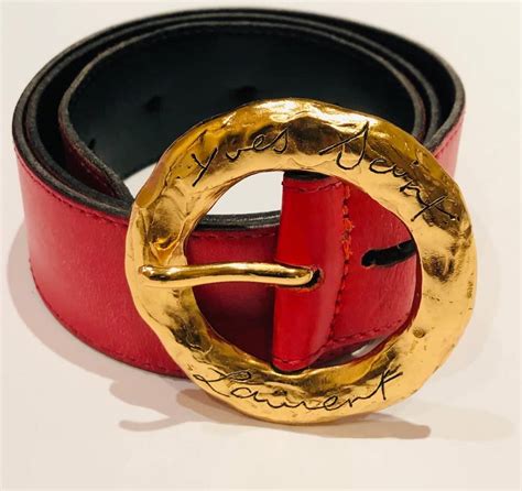 Vintage Yves Saint Laurent Belts 